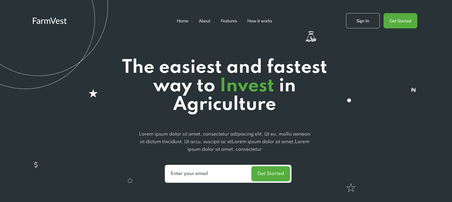 Landing გვერდის გამოწვევა