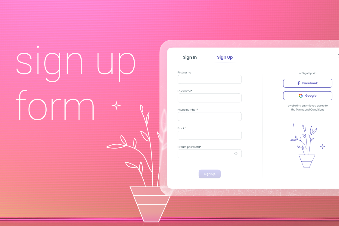 რეგისტრაციის ფორმა