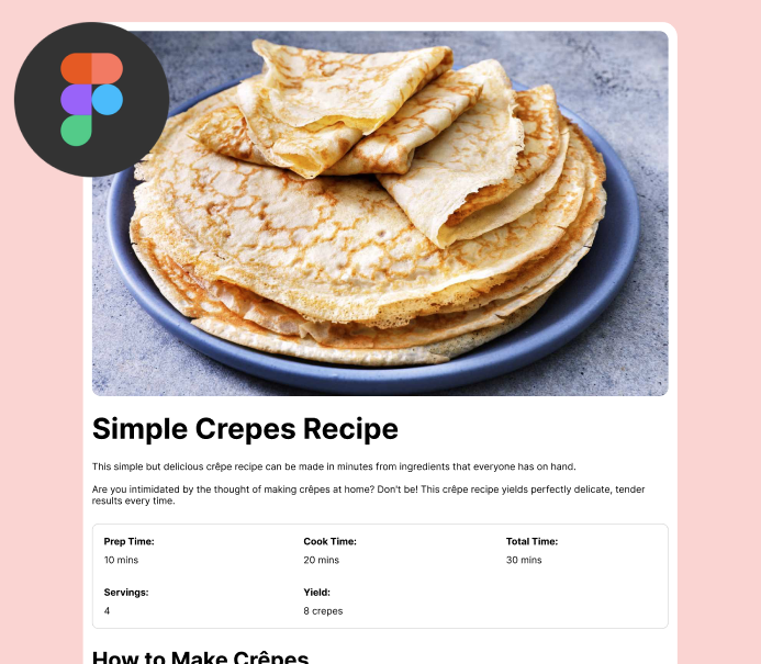 Crepes გამოწვევა