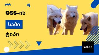 CSS-ის სამი ტიპ...